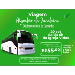 Passagem ALGODÃO DE JANDAÍRA
