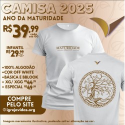 CAMISA 2025 ANO DA MATURIDADE